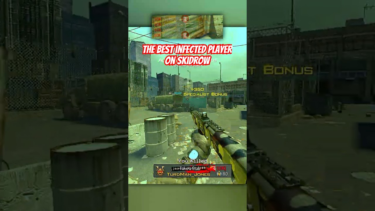 The Best Infected Player on SKIDROW 