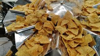 Automatic Multi Head Snacks Weighing Packaging Machine Vertical Form Fill Seal VFFS System Operation