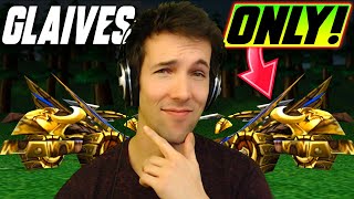 I make ONLY THE BEST unit in the game  GLAIVE THROWERS  WC3  Grubby