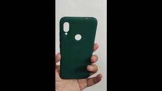 Dark Green Ultrasoft Silicon Case For Redmi Note 7 & Note 7 Pro screenshot 5