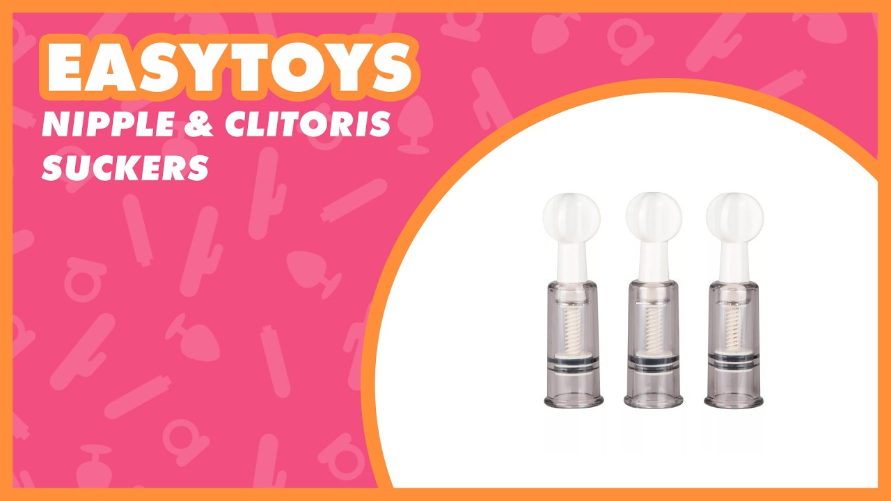 EasyToys Nipple & Clit Sucker Set – Adjustable Pumps for Targeted Stimulation 💗 EasyToys