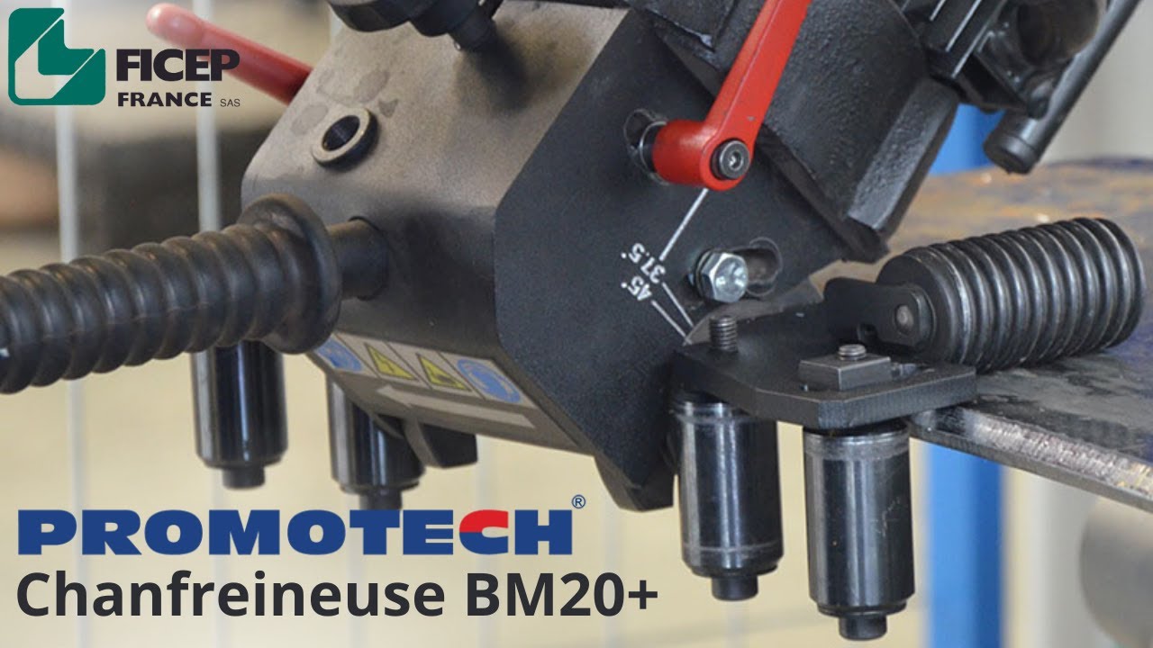 BM-18  Chanfreineuse Multitaches Pour Toles Et Tubes - PROMOTECH