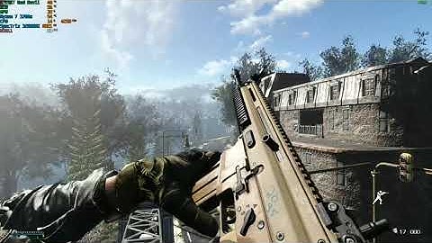 Fallout 4 - COD MW 1 & 2 Sound and Weapons TEST w/ High graphics Modded HDR 60FPS 4K