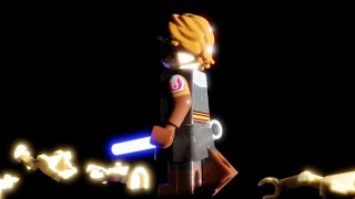 LEGO Star Wars Test Combat Animation In Blender 3D