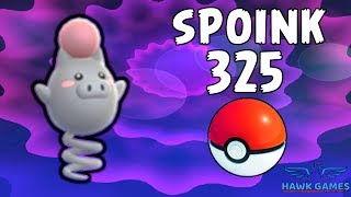 Spoink Caught - Generation 3 Pokedex 325 - Pokemon Go No Hack