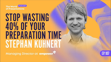 Stop Wasting 40% of Your Preparation Time with the Help of empower suite and Stephan Kuhnert