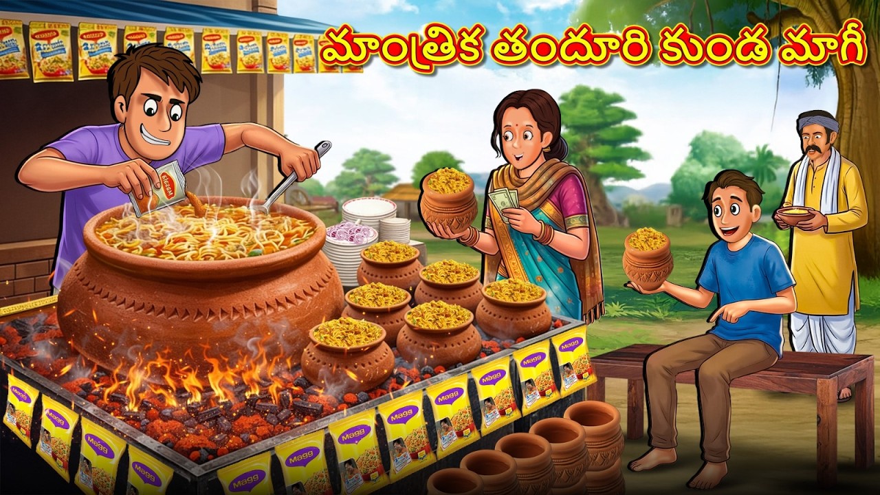 మాంత్రిక తందూరి కుండ మాగీ | New Telugu Stories | తెలుగు కథలు | Telugu Kathalu | Stories in Telugu