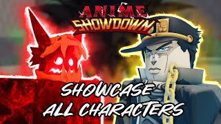 Another New Cool Anime game in roblox | Anime Showdown [Showcase All Characters] [NEW]