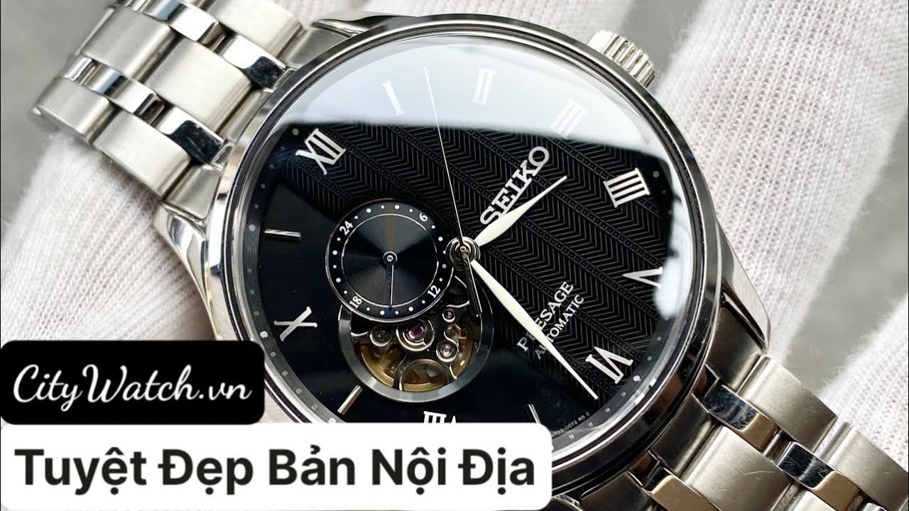 ĐẸP KHÓ CƯỠNG] SEIKO PRESAGE SSA377J1 (SARY093) | Liên hệ: 0938777234  (zalo) | CITY WATCH VN - YouTube