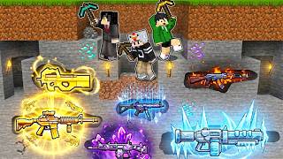 We Found Buried OP GUNS in Minecraft