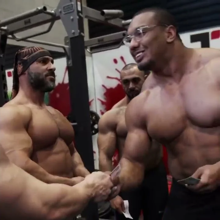 I ARM WRESTLED 5 OF THE BIGGEST GUYS IN THE GYM!