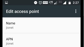 Xiaomi Redmi 2 Reliance Jio 4G LTE Sim VoLTE APN Settings screenshot 4