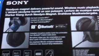 Unboxing Headphone Sony DR-BTN200 - Parte 3