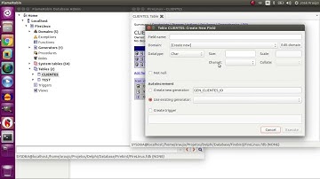 Delphi, Linux e Firebird - Ferramenta administrativa Flamerobin