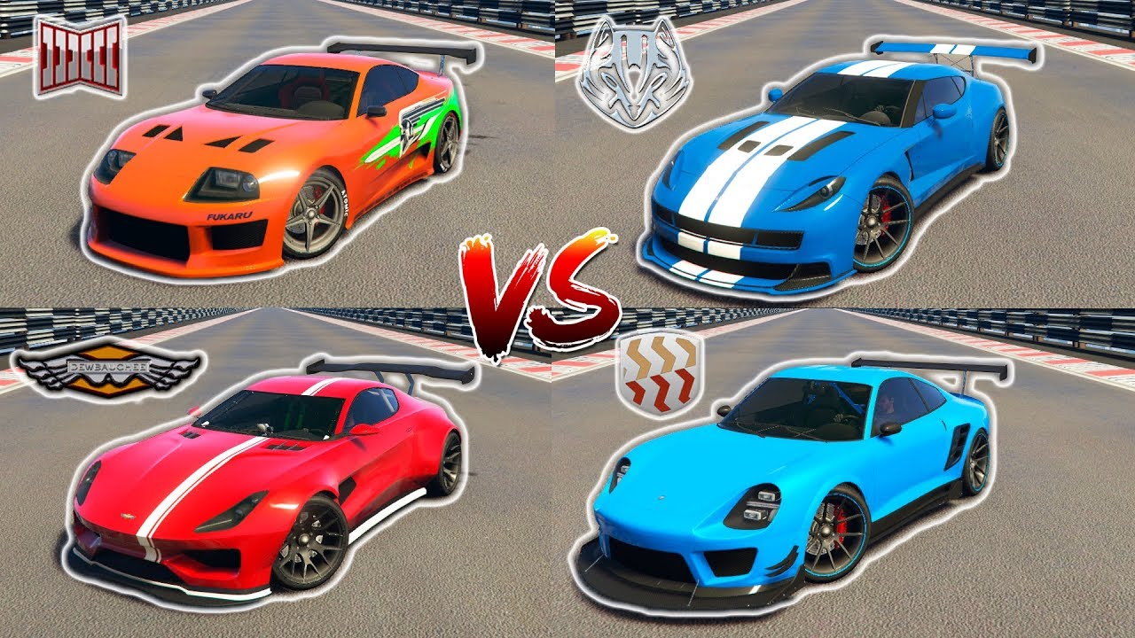 Dinka Jester Classic VS Pariah, Specter Custom, Comet SR - 2 Mile Drag