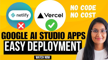 Deploy Google AI Studio App for FREE Using Vercel | Step-by-Step App Deployment Tutorial