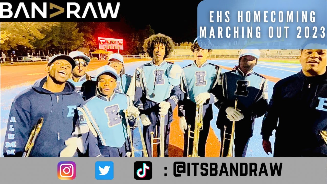 Band Raw || Eastern High School Marching Out and Tunnel 2023 || # ...