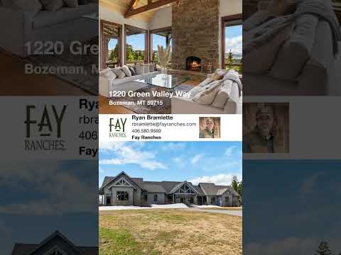 1220 Green Valley Way, Bozeman, MT home video tour