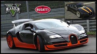 TRUFFADE ADDER [REAL LIFE] BUGATTI VEYRON  / GTA5 en VRAI et en VIDÉO !