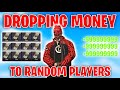 DROPPING MILLIONS OF MONEY TO RANDOM PLAYERS | FIVEM CHEAT