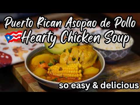 Puerto Rican Sopa De Pollo Recipe