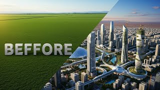 How Engineers Build a $120 Billion Mega City From Empty Land in America