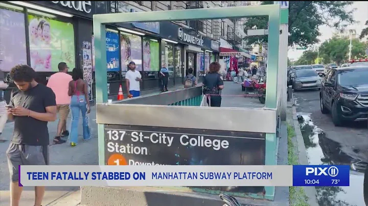 14-year-old stabbed to death in New York City subway