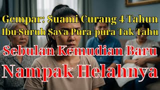 Gempar: Suami Curang 4 Tahun,Ibu Suruh Saya Pura-pura Tak Tahu,Sebulan Kemudian Baru Nampak Helahnya