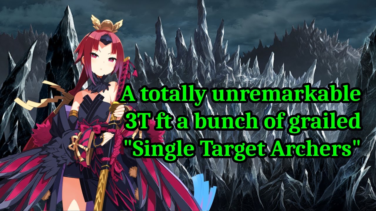 [FGO NA] Lostbelt 7 - Vermillion Beni Enma 3T ft Single Target Archers ...