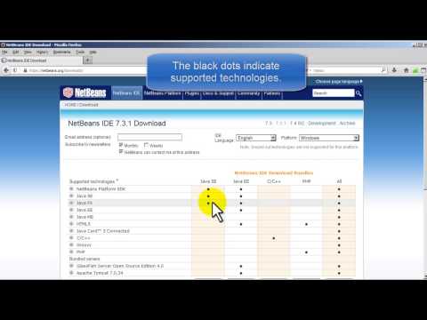 Java 7 Tutorial - How to download NetBeans IDE from on neatbeans.org platform
