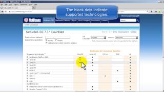 Java 7 Tutorial - How to download NetBeans IDE from on neatbeans.org platform