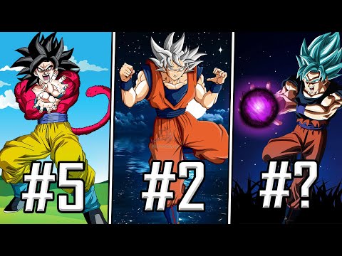 Top 10 Strongest Techniques Of Goku!!!