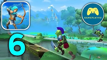 Tiny Archers - Gameplay Walkthrough Part 6 (iOS, Android)