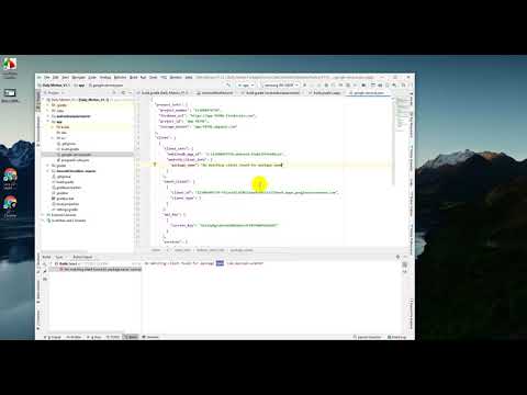 حل رسالة no matching client found for package name error in android studio