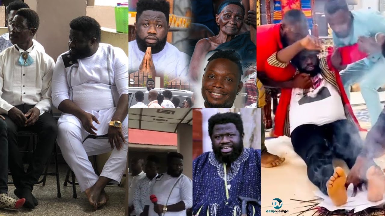 Prophet Azuka Prophet Azuka Goes On His Knees To Apologize As Family of Kofi Pages ...