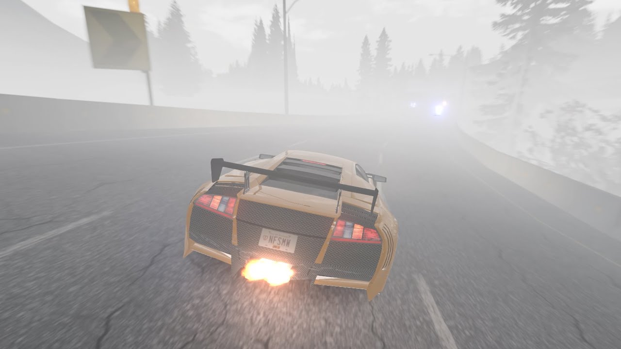 I added Silent Hill fog to Most Wanted