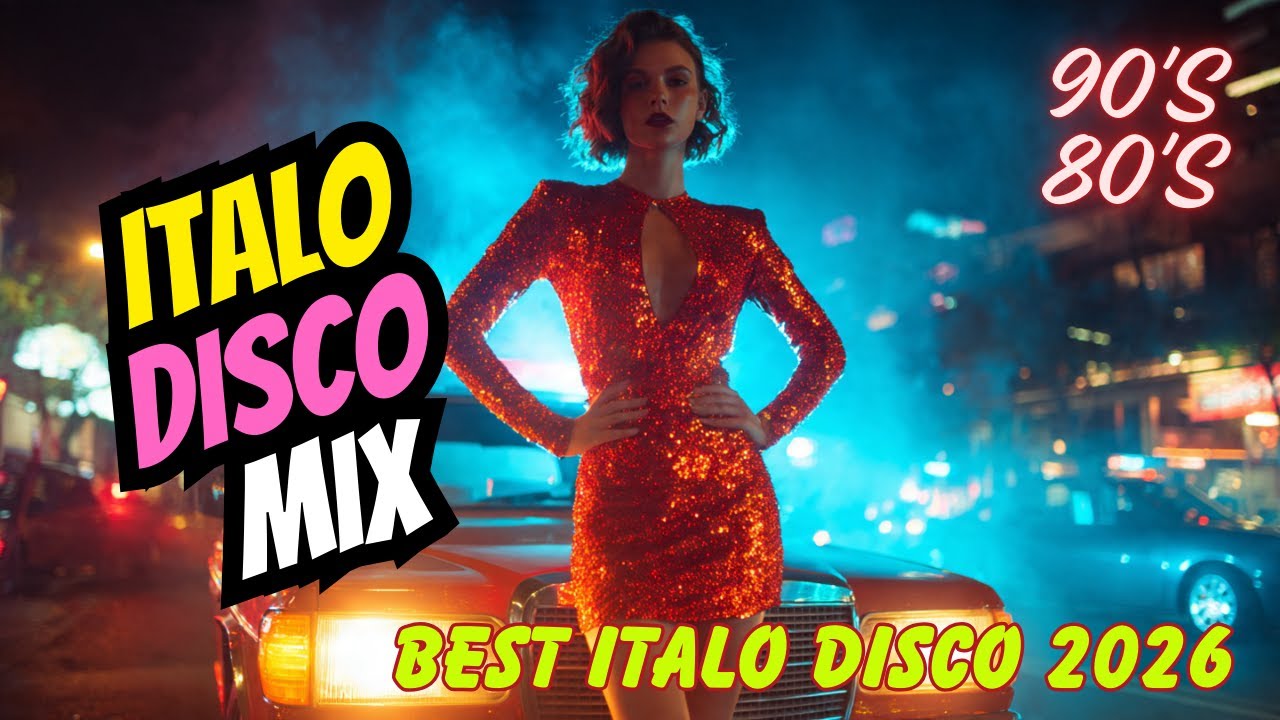 ITALO DISCO 80s 🌃 Neon City Euro Dance Classics