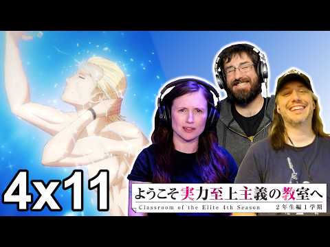 The Island Exam II: Part 3- Classroom Of The Elite S4 Episode 11 Reaction | AVR2