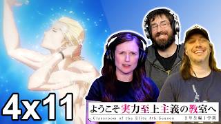 The Island Exam II: Part 3- Classroom Of The Elite S4 Episode 11 Reaction | AVR2