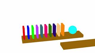 Great chain reaction animation
