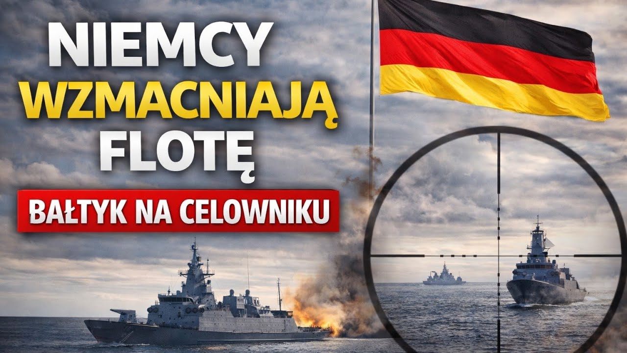 NIEMCY WRACAJĄ Z SIŁĄ. MARYNARKA NA BAŁTYKU GOTOWA DO WOJNY?