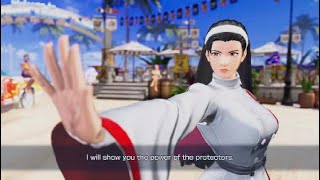 The King of Fighters XV Chizuru Kagura Quotes (Story Mode)