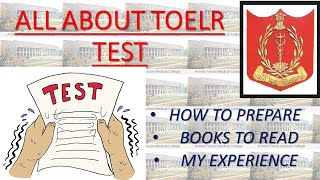 TOELR TEST AFMC ll MY EXPERIENCE ll BOOKS TO STUDY FOR MAXIMUM MARKS IN TOELR TEST ll