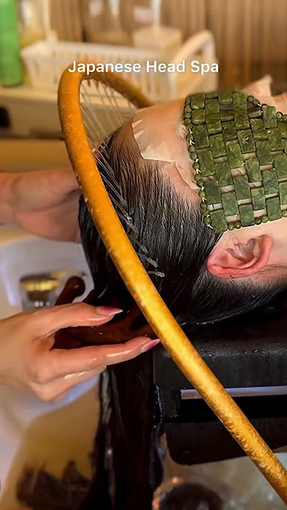 The viral Japanese Head Spa. Would you try this?