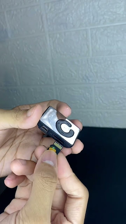 Mini MP3 Player (Portable Mirror Clip) | Dae Vid