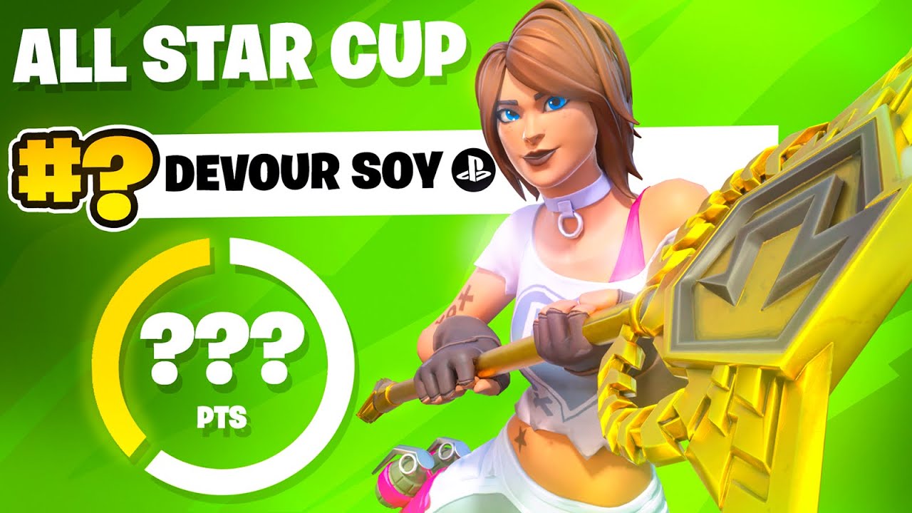 HOW A CONSOLE PLAYER QUALIFIED FOR SOLO FNCS ALL-STARS (PS5 All-Star Tournament Highlights)