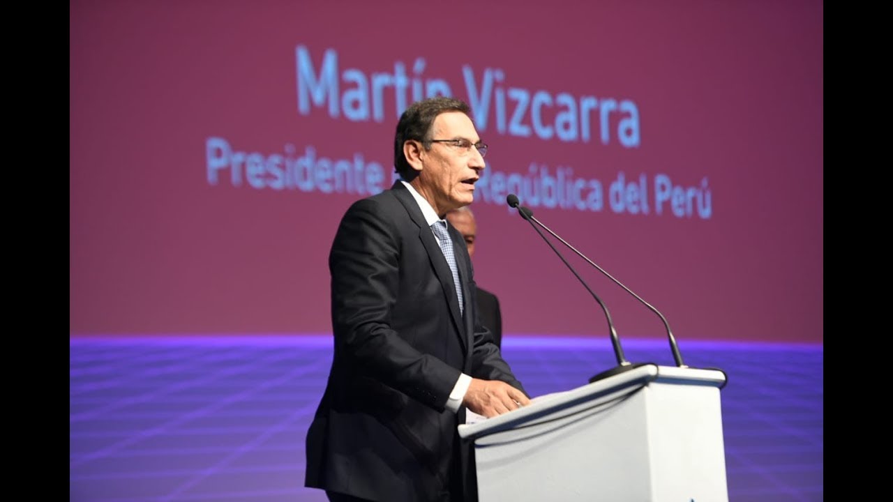 Discurso del presidente de la República Martín Vizcarra en Perumin34
