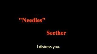 Seether - Needles Lyrics