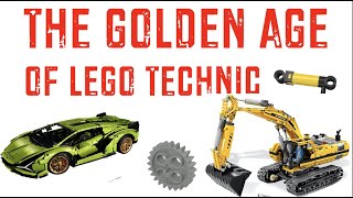 When was the golden age of LEGO Technic?