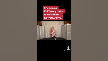 Pt3 Poi Theory: Intro to Side Plane Flowers, Part 1 #español #Poi #PoiTutorial #PoiDance  #FlowArts